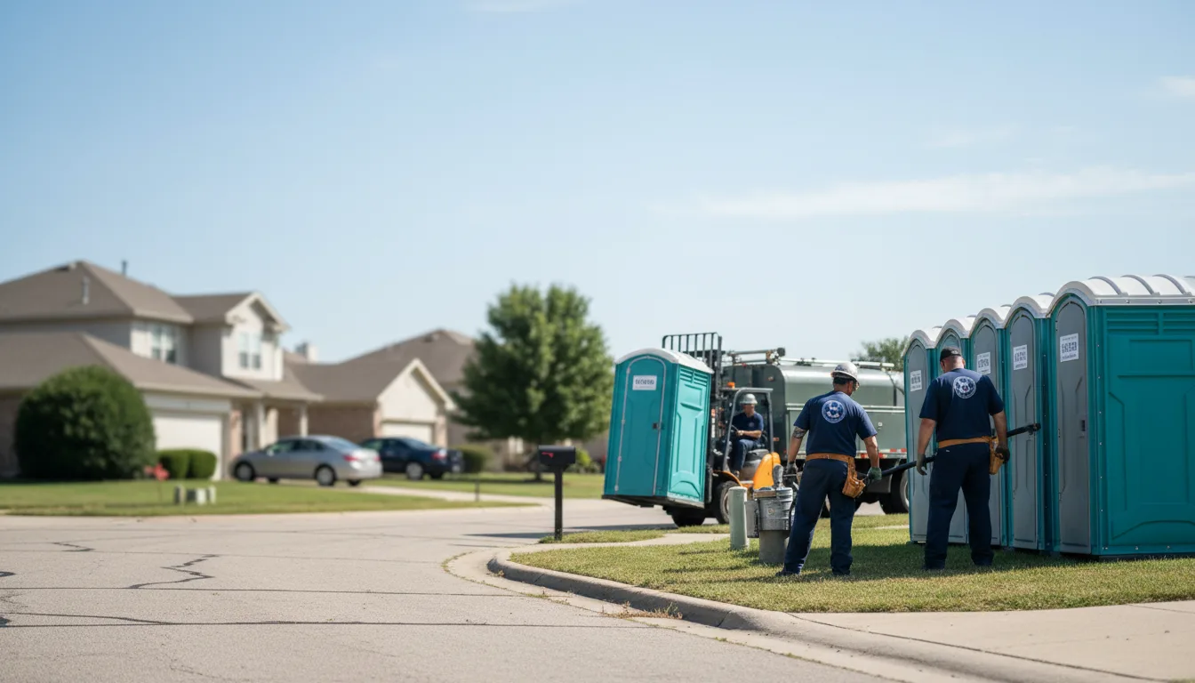 Porta Potty Rental in Oreana, IL near me